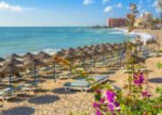 costa del sol plaża leżaki wakacje